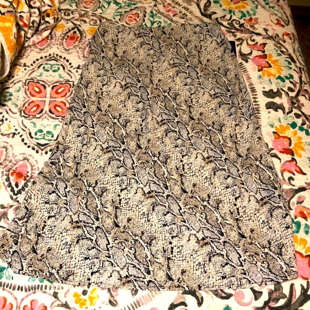 Rachel Zoe maxi skirt/ strapless dress size 4 NWT